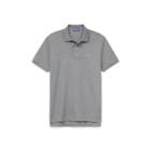 Ralph Lauren Custom Fit Piqu Polo Shirt Medium Grey Melange