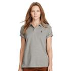 Polo Ralph Lauren Boyfriend Polo Shirt Soft Flannel Heather