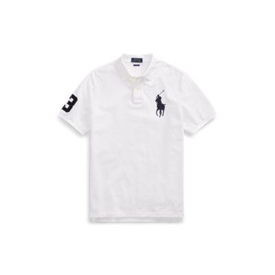 Ralph Lauren Classic Fit Mesh Polo Shirt White 3xl Tall