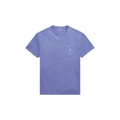 Ralph Lauren Classic Fit Cotton T-shirt Haven Blue 5x Big