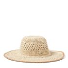 Ralph Lauren Lauren Contrast-brim Straw Hat Natural Tonal