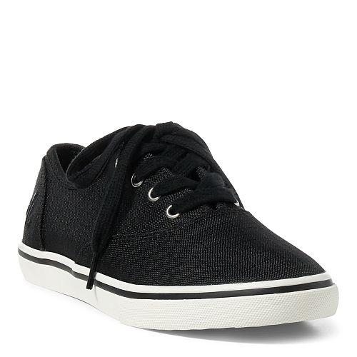 Ralph Lauren Lauren Jaelyn Ripstop Low-top Sneaker Black