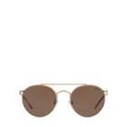 Ralph Lauren Double-bridge Round Sunglasses Gold