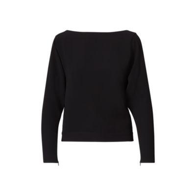 Ralph Lauren Cady Tie-back Top Polo Black