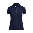 Ralph Lauren Skinny Fit Stretch Mesh Polo Cruise Navy