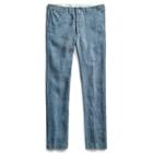 Ralph Lauren Straight Fit Linen Pant Indigo White