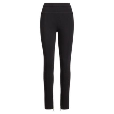 Ralph Lauren Stretch Merino Wool Biker Pant Black