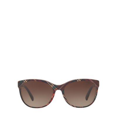 Ralph Lauren Tartan Butterfly Sunglasses Black Tartan