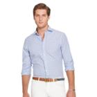 Polo Ralph Lauren Slim-fit Checked Cotton Shirt White/blue