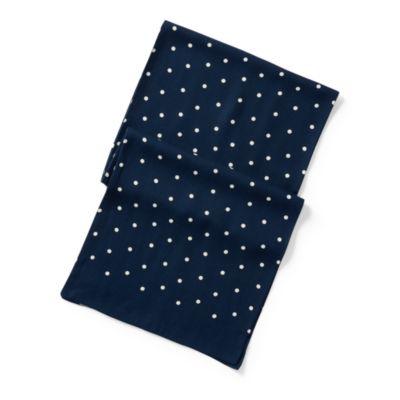 Ralph Lauren Polka-dot Mayfair Scarf Navy