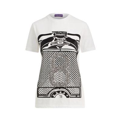 Ralph Lauren Race Car Graphic T-shirt White