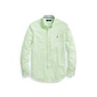 Ralph Lauren Classic Fit Oxford Shirt Lime/white 1x Big