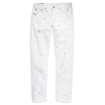 Ralph Lauren Sullivan Slim Jean Lt Wt Ryder Painted