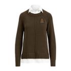 Ralph Lauren Bullion-patch Layered Shirt Deep Loden Heather