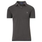 Polo Ralph Lauren Slim Fit Weathered Mesh Polo Black Mask
