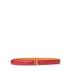 Ralph Lauren Haircalf Debby Drawstring Bag Vermillion
