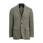 Ralph Lauren Morgan Herringbone Sport Coat Black And Cream