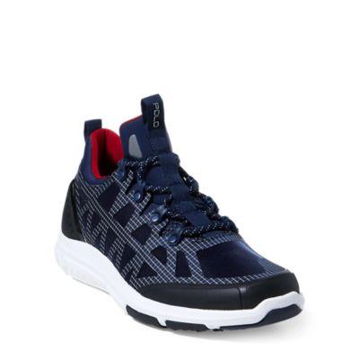 Ralph Lauren Adventure 200 Mesh Sneaker Newport Navy