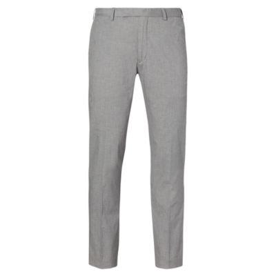 Ralph Lauren Slim Stretch-cotton-blend Pant Vesper Heather Grey
