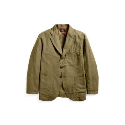Ralph Lauren Cotton-blend Sport Coat Olive