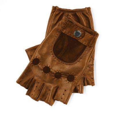 Ralph Lauren Fingerless Driving Gloves Snuff