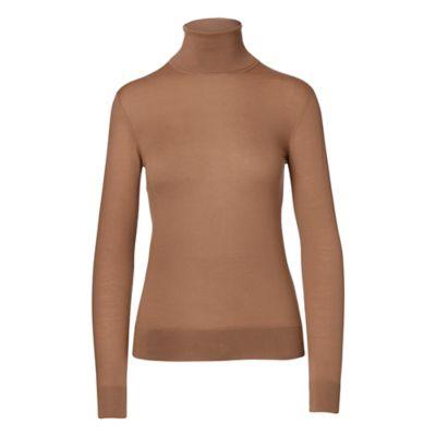 Ralph Lauren Cashmere Turtleneck Sweater Camel