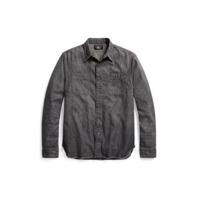 Ralph Lauren Denim Workshirt Black And White