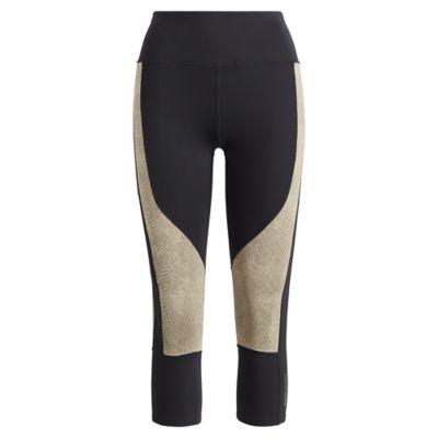 Ralph Lauren Paneled Cropped Legging Cobra/black