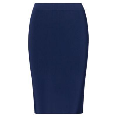 Ralph Lauren Stretch Pencil Skirt Navy