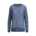 Ralph Lauren Cotton Crewneck Sweater Lt Indigo Marl