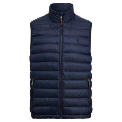 Ralph Lauren Packable Down Vest Aviator Navy