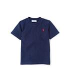 Ralph Lauren Cotton Jersey Crewneck T-shirt Navy 3m