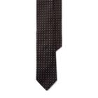 Ralph Lauren Polka-dot Silk Repp Tie Black