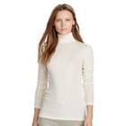 Polo Ralph Lauren Ribbed Wool-blend Turtleneck Morning Beige