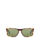 Ralph Lauren Metal Temple Sunglasses Jerry Tortoise