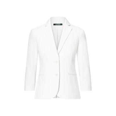Ralph Lauren Stretch Cotton Twill Jacket White 10p