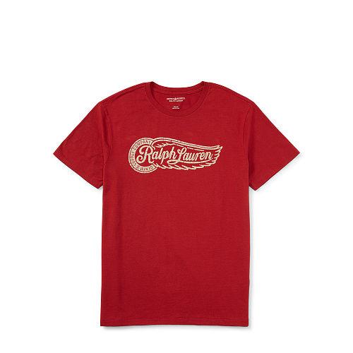 Ralph Lauren Denim & Supply Cotton Winged-graphic Tee Indian Summer