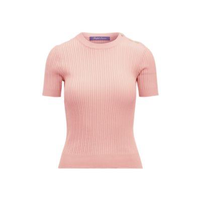 Ralph Lauren Merino-silk Sweater Vintage Pink