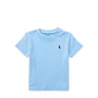 Ralph Lauren Cotton Jersey Crewneck T-shirt Austin Blue 24m