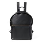 Ralph Lauren Tumbled Calfskin Backpack Black