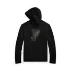 Ralph Lauren Performance Hooded T-shirt Polo Black