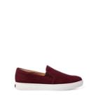 Ralph Lauren Drea Suede Slip-on Sneaker Pink