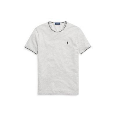 Ralph Lauren Custom Slim Fit Mesh T-shirt Spring Heather