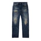 Ralph Lauren Rrl Selvedge Buckled-back Jean Brimfield Wash