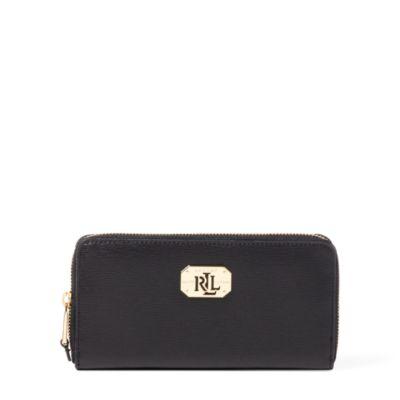 Ralph Lauren Saffiano Newbury Wallet Black
