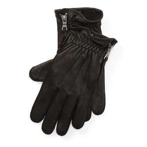 Polo Ralph Lauren Side-zip Deerskin Gloves