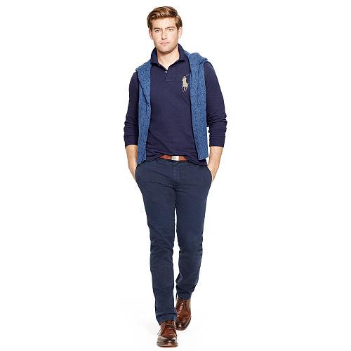 Polo Ralph Lauren Custom-fit Big Pony Polo Newport Navy