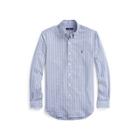 Ralph Lauren Classic Fit Plaid Twill Shirt 2915 Cadet Blue/white Mul 1x Big