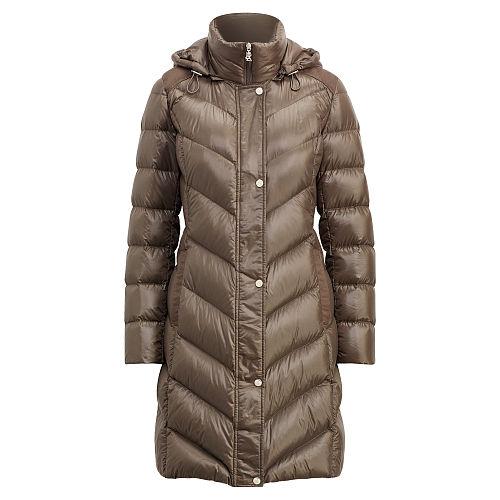 Ralph Lauren Lauren Faux Suede-trim Down Jacket