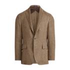 Ralph Lauren Morgan Basket-weave Jacket Brown/tan